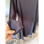 Cut Loose Long Sleeve Black Dress Fit Flare Women’s Size Medium Photo 2