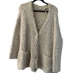 Free People Nubby Cream Super Soft Cardigan Sweater Size Small Photo 0