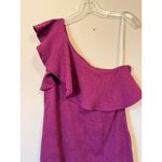 Lilly Pulitzer Lily Pulitzer Boudreaux One Shoulder Knit Jacquard Mini Dress Cherry Size 8 Photo 4