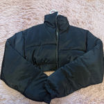 Pretty Little Thing  Crop Black Jacket size XL Photo 0