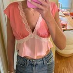 Le lis Pink Lace Top Photo 0