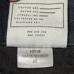 AYR NWOT! All Year Round THE BEAT Y2K Navy Wide Leg Jeans Sz 25 Barrel Leg BOHO Photo 9