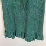 AUGUSTE Diamond Rumba Green & White Dot Mini Dress Size 4 Photo 6