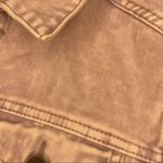 Wishlist Nwot  small denim cotton jean jacket light wash purple tint w/ buttons s Photo 4