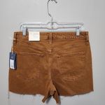 Universal Threads Universal Thread Brown Vintage Midi Cut Off Denim Shorts Size 8/29 Photo 6