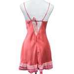 Victoria's Secret Victoria’s Secret Y2K Silk Mermaid Ruffle Pink Slip Dress Vintage Chemise Size M Photo 2