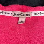 Juicy Couture 90s Y2K Style Pink Studded Hoodie Zip Up Sweatshirt Photo 5