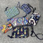 Vera Bradley Lot Of 6 Wallets Wristlets Makeup Pouches Zip Floral Whimsical Photo 0