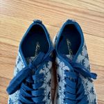 Brooks Brothers  Canvas Gray Navy Logo Sheep Low Top Lace Up Sneakers Photo 5