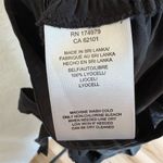 BCBGMAXAZRIA Wide-Leg Culotte Cropped Pants Black Size M Tie Waist Casual Photo 4