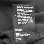 COS Black 100% Cotton Short Sleeve Plain Mock Neck Mini T Shirt Dress Size XS Photo 7