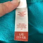 No Boundaries  Teal Crewneck Sweater with LOVE size L Photo 3