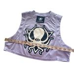 Deep Dark Dangerous Octopus Graphic Cropped Tank – Lavender XS 100% Pima Cotton Purple Photo 6