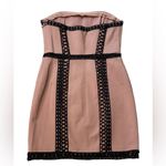 Free People  Strapless Bodycon Mini Dress Size 4 Photo 6