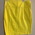 Jules & Leopold  Yellow Pocketed Pencil Skirt Photo 0