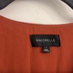 Majorelle  velvet tie waist wrap top size small Photo 2