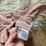 Reformation  Cydney Mock Neck Top In Light Pink Photo 5