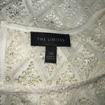 The Limited ‎ Ivory Open Lace  Crochet Belled Sleeve Top NWOT Size  XS Photo 7