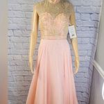 Sherri Hill  Blush Prom Dress Size 4 Photo 0