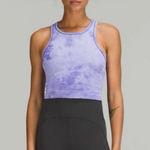Lululemon  Ebb to Street Cropped Racerback Tank Top
Marble Dye Charged Indigo Photo 0
