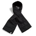 Vera Bradley NWT Women’s black Quilted Scarf reversible faux Fur PLUSH Warm Photo 0