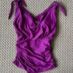 Shore Shapes Swimsuit Purple Size 14 Photo 0