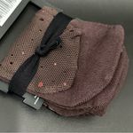 SHASHI Star Regular Toe Black Coffee Barre Pilates Yoga Full Grip Socks Size M Brown Size M Photo 5