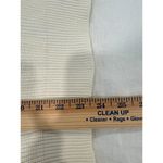 L.L.Bean  Long Sleeve Turtleneck Zip Up Sweater 100% Cotton Cream Women's Size L Photo 7