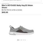 Hey Dude Men’s  H20 Grey 9 Photo 1