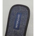 Ann Taylor Denim Open Toe Slipper Thong Photo 10