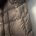 Ralph Lauren women's gray down feather filled puffer jacket size medium Photo 6