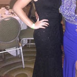 Elegant Black Evening Dresses Size 4 Photo 0