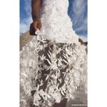 Show Me Your Mumu Stephanie Bridal Dress in White 3D Floral Embroidery XL Photo 3