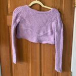 Urban Outfitters  Size XS Extra Small Women's Teen Girl Purple Cropped Cardigan Photo 2