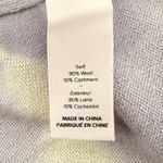 Cinq a Sept Clerisa Tie Dye Wool Cashmere Tie Waist Oversized Sweater Lavender Purple Size XS Photo 6