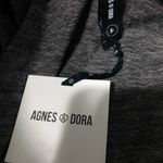 Agnes & Dora  iron grey cascade open cardigan women’s size small 4-6 NWT Photo 3