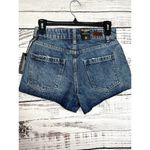 BlankNYC The Barrow Vintage High Rise Short Distressed NWT 25 Blue Photo 4