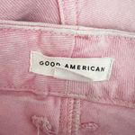 Good American Good Legs Straight Cotton Straight Leg Denim Jeans Mineral Rose 14 Photo 1