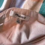 Madewell Tank Button Front Midi Dress in Rainbow Check Size 12 Photo 5