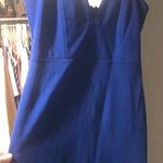 Bebe Blue Going Out Dress Photo 0