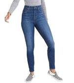 MW Tall Curvy High-rise Skinny Jeans In Moreaux Wash in Blue