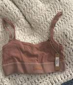 Aerie Sunnie Blossom Lace Padded Triangle Bralette