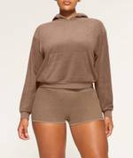 Skims Terry Lounge Seamless Cropped Tee Small/Medium (Oxide)