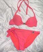 Smart & Sexy Neon Hot Pink Push-Up T-Shirt Bra Bralette Brassiere