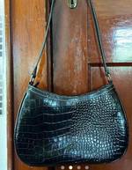 Liz Claiborne handbag black double handle – Baby Bargains Mesa, AZ