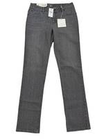 Jjill J.jill High-rise Straight-leg Patch-pocket Jeans In Light Barley