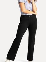 Classic Dress Pant Yoga Pant, Bootcut (Black)