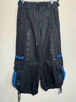 Tripp NYC Baggy Twill Pants - Black/Blue – Dolls Kill