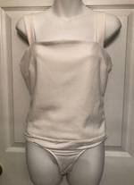 Lulus Hold Onto Love Beige Satin Cowl Neck Cami Tank Top Size XL - NWT