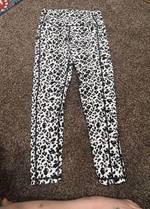 Zyia Dark Floral Mesh Hi Rise 7/8 Leggings, EUC, Size 2, MSRP $78